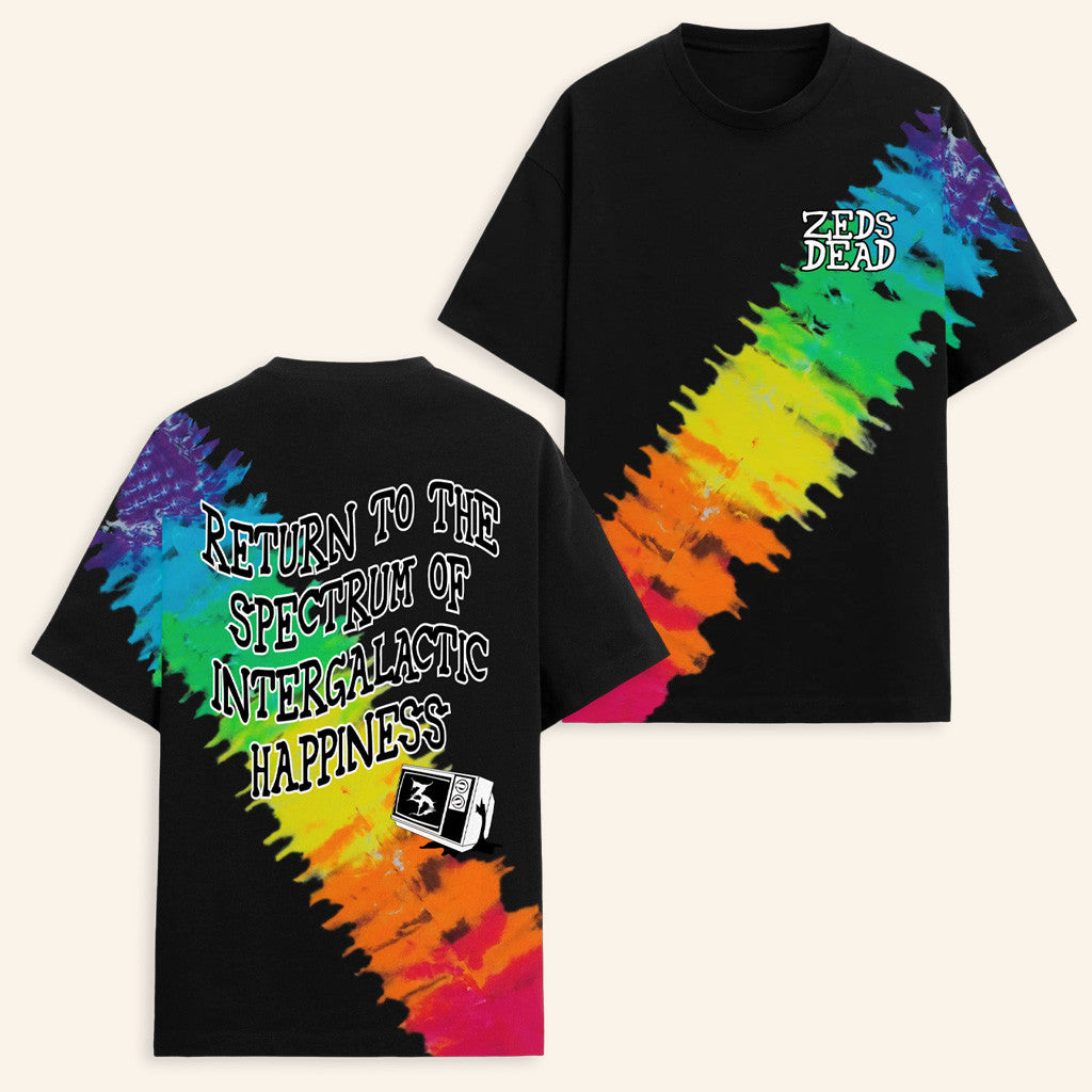 Zeds Dead Official Merch Zeds Dead Telegazer Tie Dye T-Shirt Fans Gifts Zeds Dead Official Merch Zeds Dead Telegazer Tie Dye T-Shirt Fans Gifts