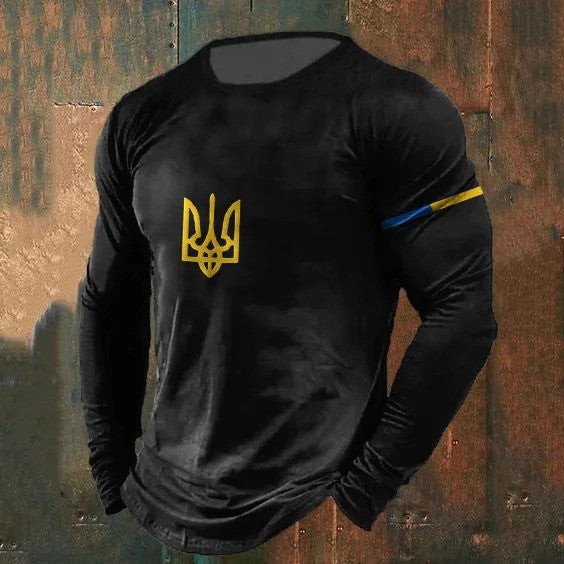 Zelensky Rash Guard Ukrainian Trident Symbol Ukraine Merch Zelensky Green Shirt