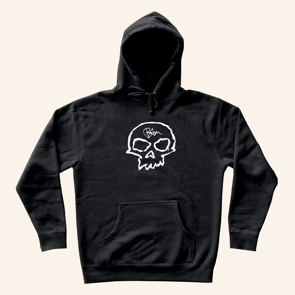 Zero Skateboards Merch Bam Single Skull Hoodie Present For Husband