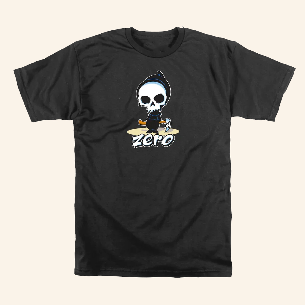 Zero Skateboards Merch Lil Reaper T-Shirt Gifts Ideas For Boyfriend