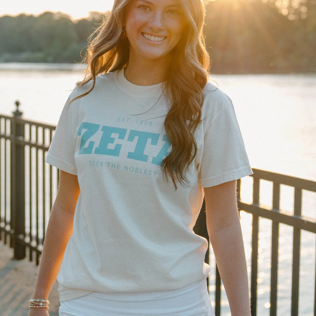 Zeta Tau Alpha Merch Seek The Noblest T-Shirt Great Gifts For Her Zeta Tau Alpha Merch Seek The Noblest T-Shirt Great Gifts For Her