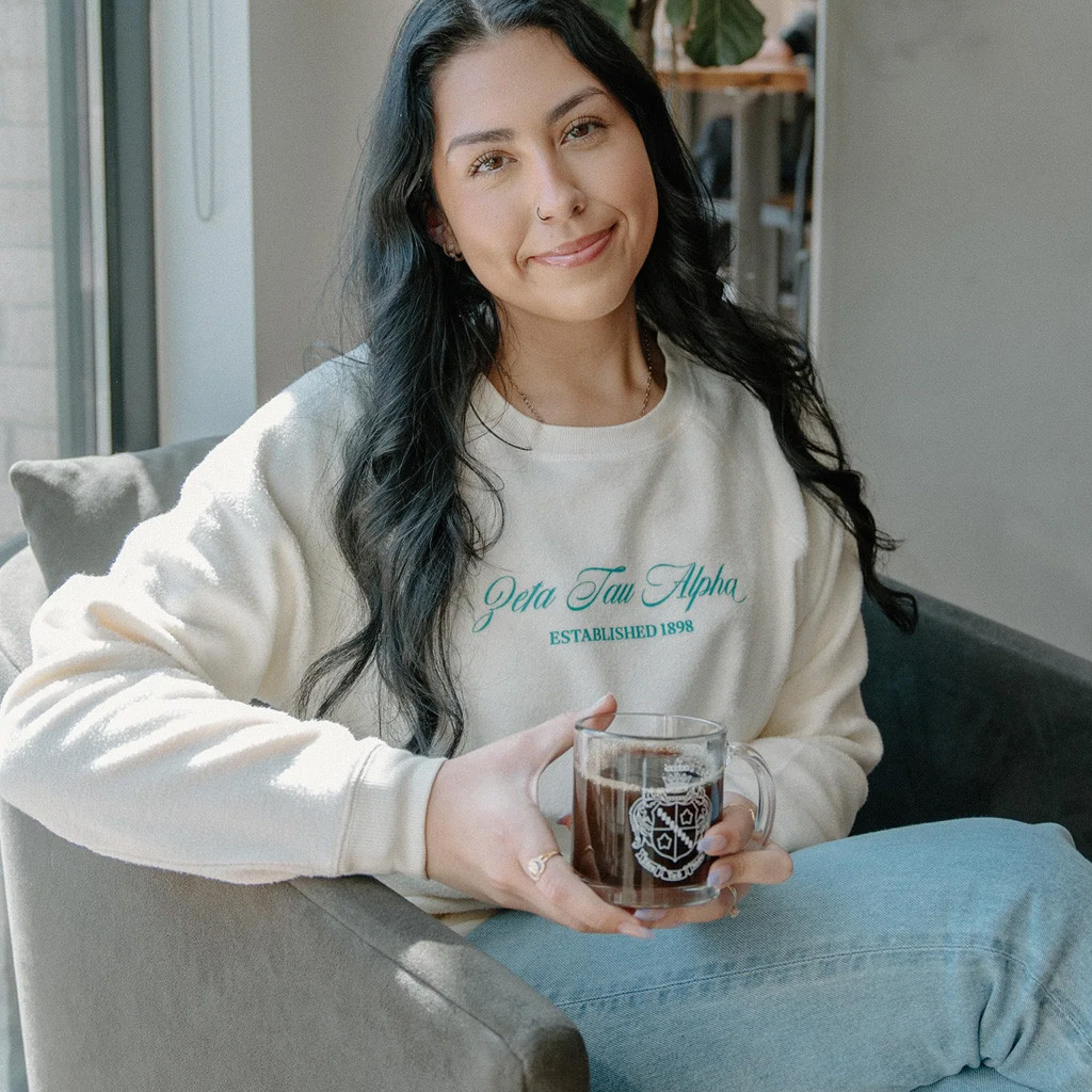 Zeta Tau Alpha Merch Zeta Tau Alpha Established 1898 Sweatshirt Gifts For Her