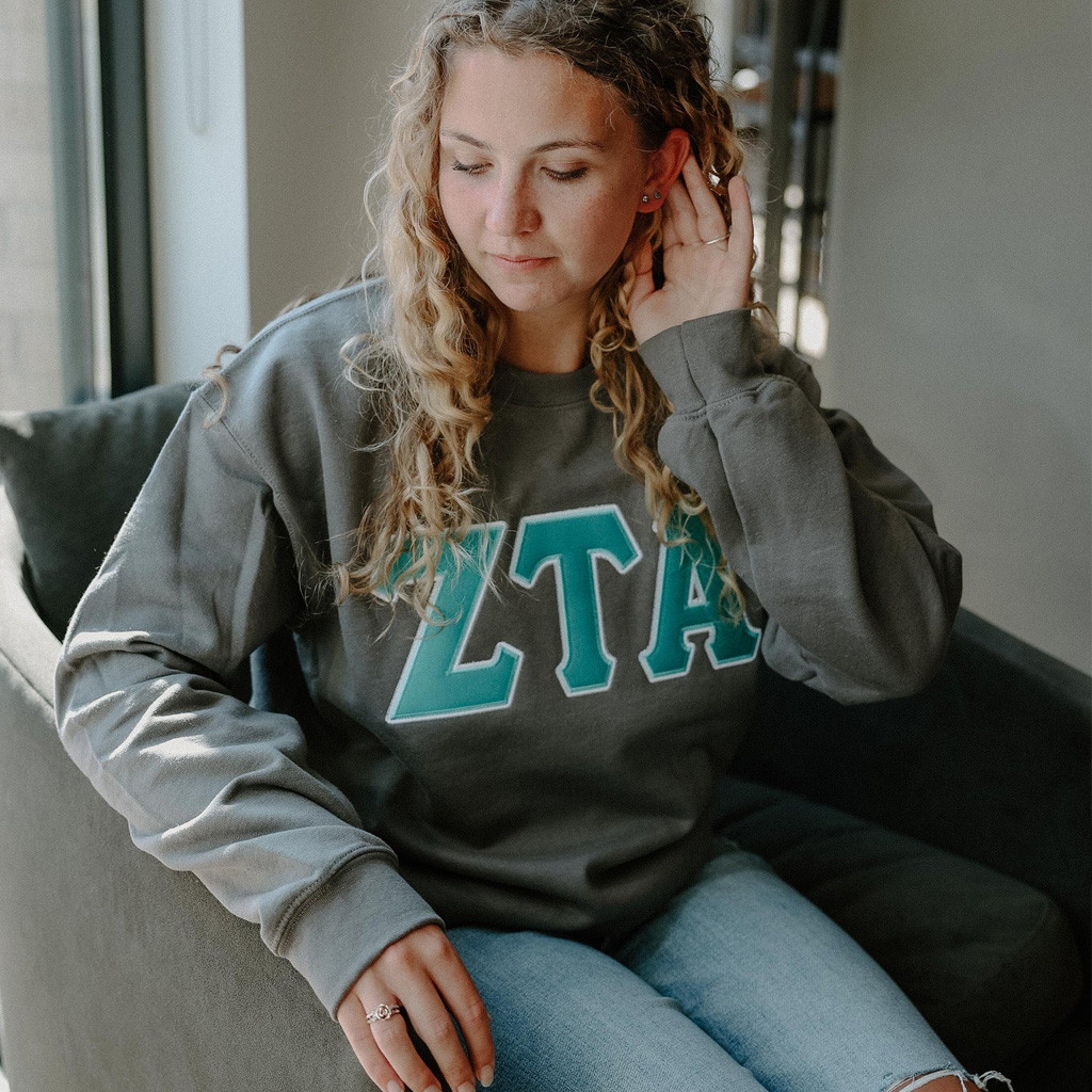 Zeta Tau Alpha Merch ZTA Sweatshirt Gifts For Your Girlfriend