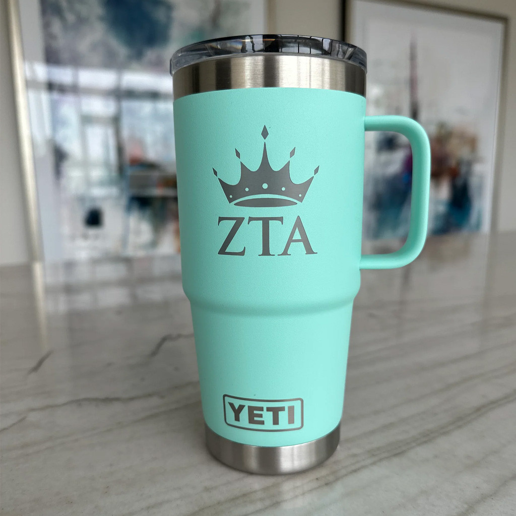 Zeta Tau Alpha Merch ZTA Yeti Tumbler Best Gifts For Friends
