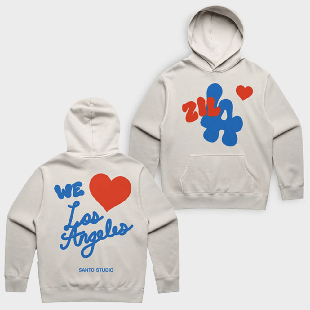 Zilla We Love LA Hoodie Santo Studio Zilla We Love LA Hoodie Top Father's Day Gifts Zilla We Love LA Hoodie Santo Studio Zilla We Love LA Hoodie Top Father's Day Gifts