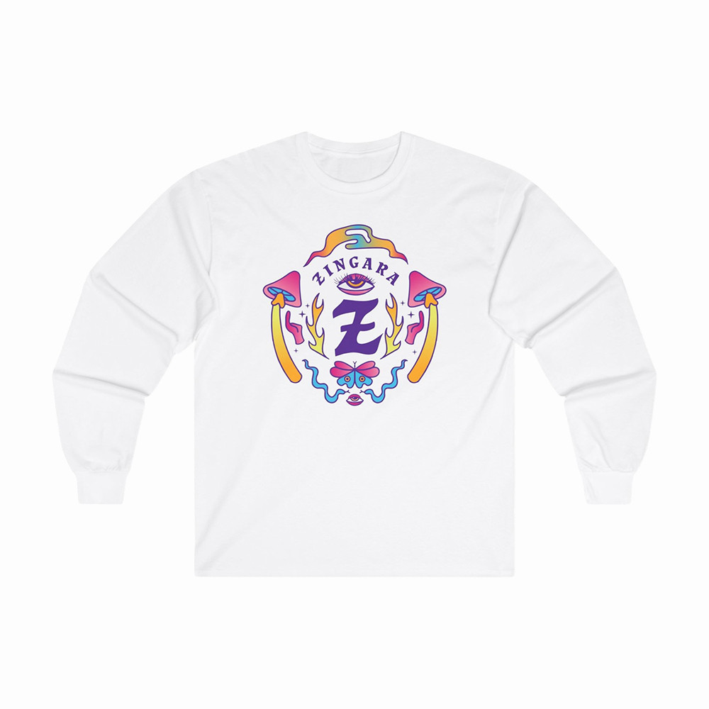 Zingara Crest Long Sleeve Shirt Zingara Music Apparel Best Present For Boyfriend