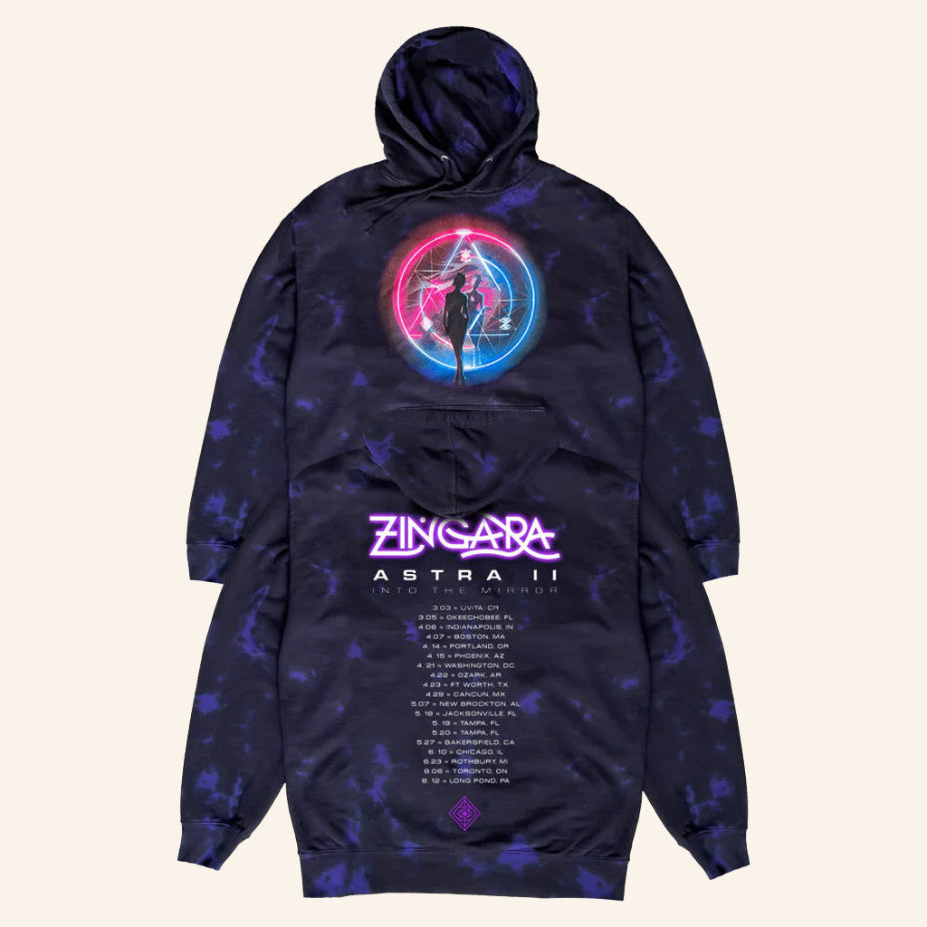 Zingara Merch Astra II Tie Dye Tour Hoodie Gifts For Friends Zingara Merch Astra II Tie Dye Tour Hoodie Gifts For Friends