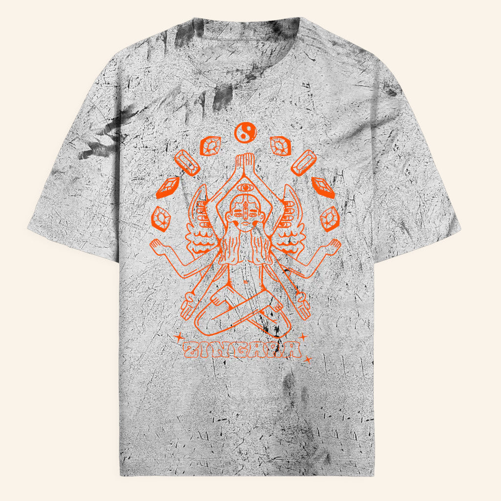 Zingara Merch Lotus Tie Dye T-Shirt Gifts For Friends Zingara Merch Lotus Tie Dye T-Shirt Gifts For Friends