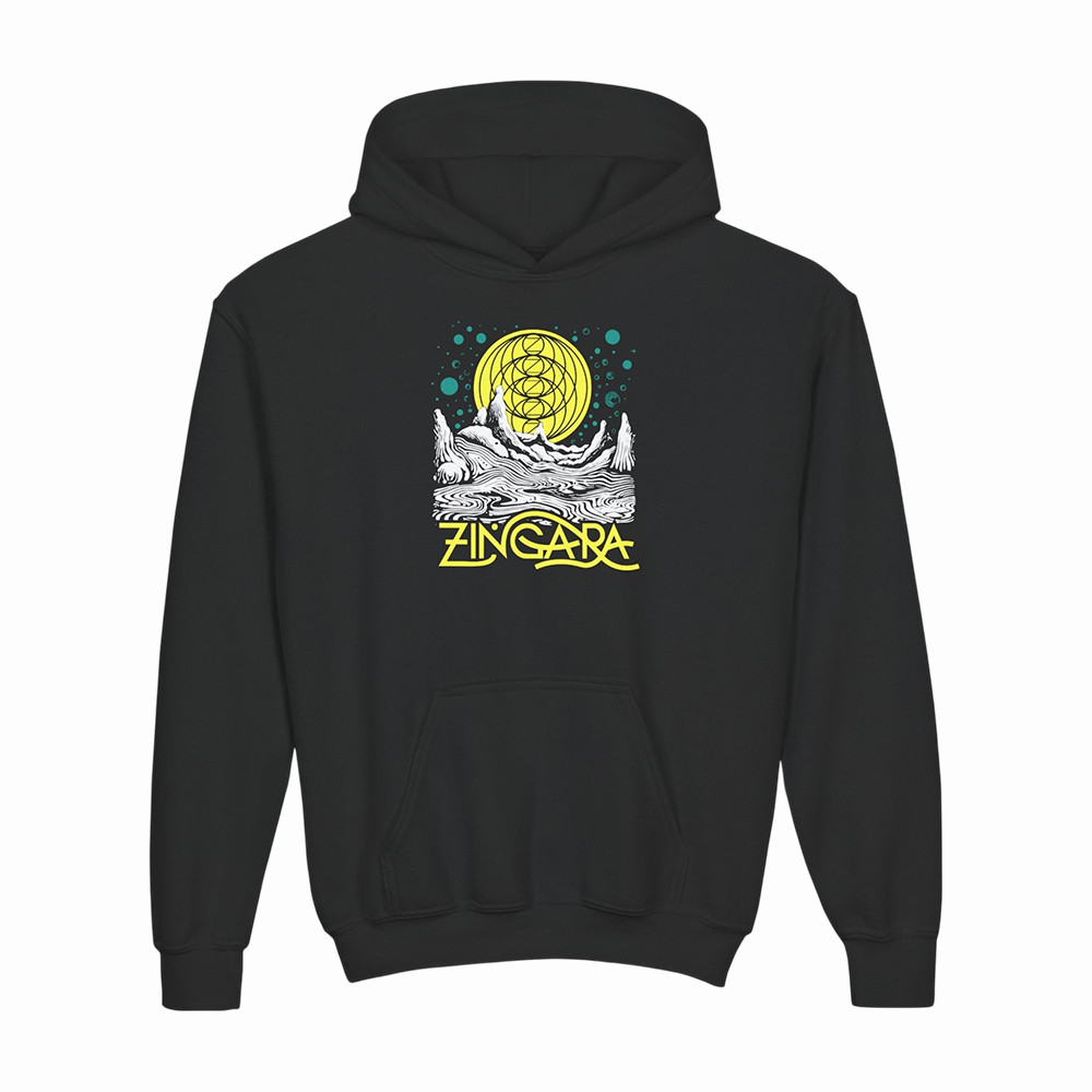 Zingara Moon Eyes Graphic Hoodie Zingara Hooded Sweatshirt Music Lover Gift For Him