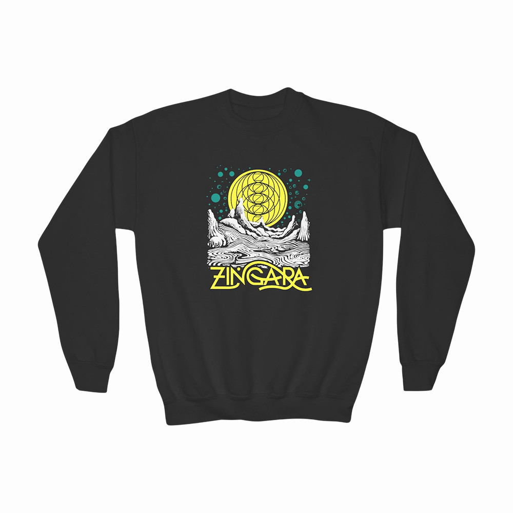 Zingara Moon Eyes Sweatshirt Zingara Apparel Present Idea For Bass Music Lovers
