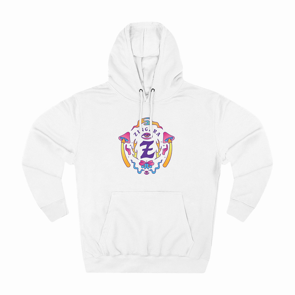Zingara Psychedelic Logo Hoodie Zingara Tour 2026 Apparel Present For Fans