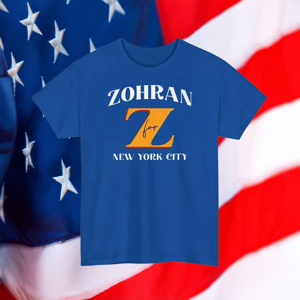 Zohran For New York City Shirt Democratic Socialist Election Clothing Present Ideas