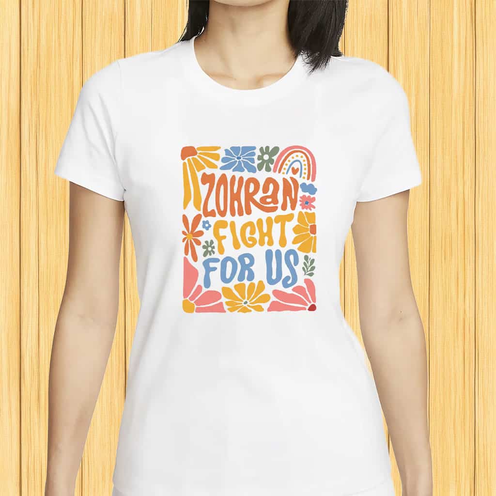 Zohran For New York T-Shirt Boho NYC Mayoral Campaign Tee Political Presents For Fans