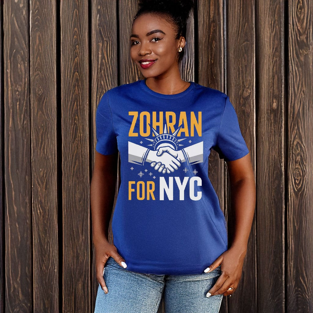 Zohran For NYC Shirt Progressive Democrat 2025 Tee Political Unity Gifts