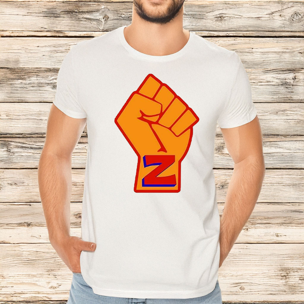 Zohran For NYC T-Shirt Bold Power Hand Symbol First Muslim Mayor Shirt Present Ideas