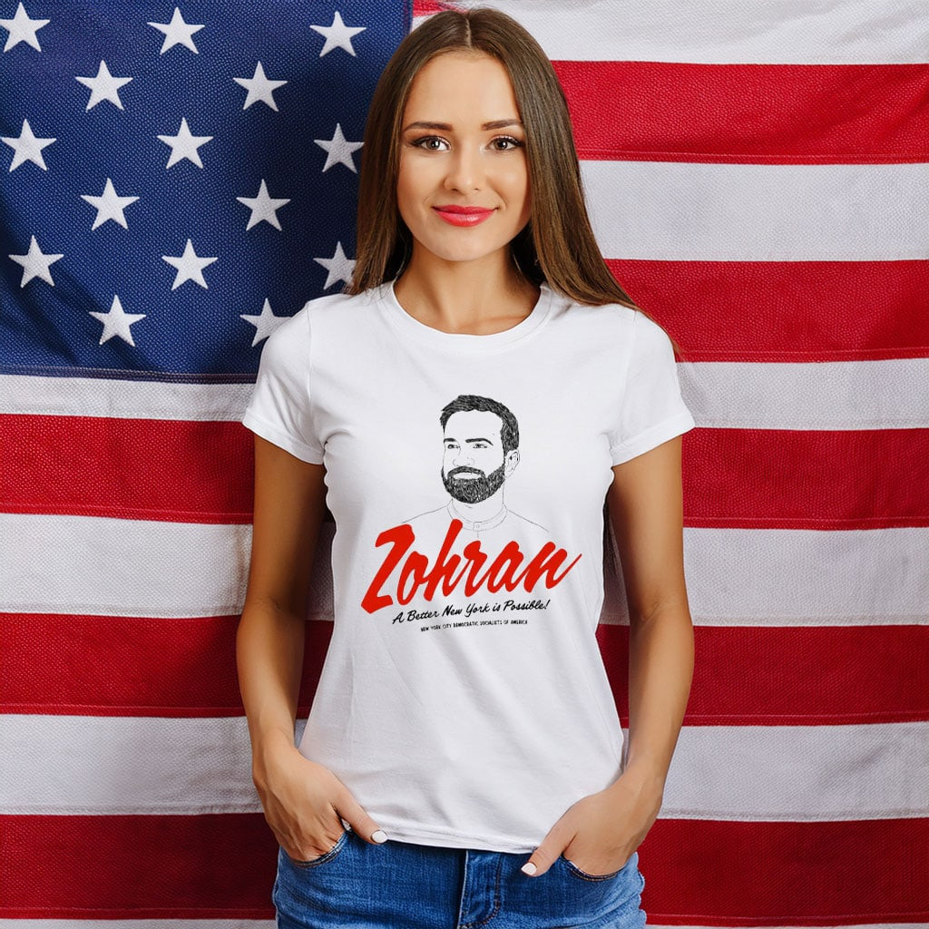 Zohran Mamdani A Better New York Is Possible T-Shirt Political Activist Tee Gifts For Her