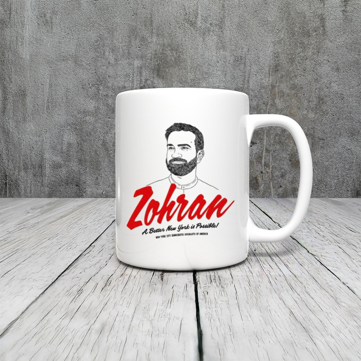 Zohran Mamdani A Better New York Mug Liberal Newyorker Mayor Victory Campaign Gifts