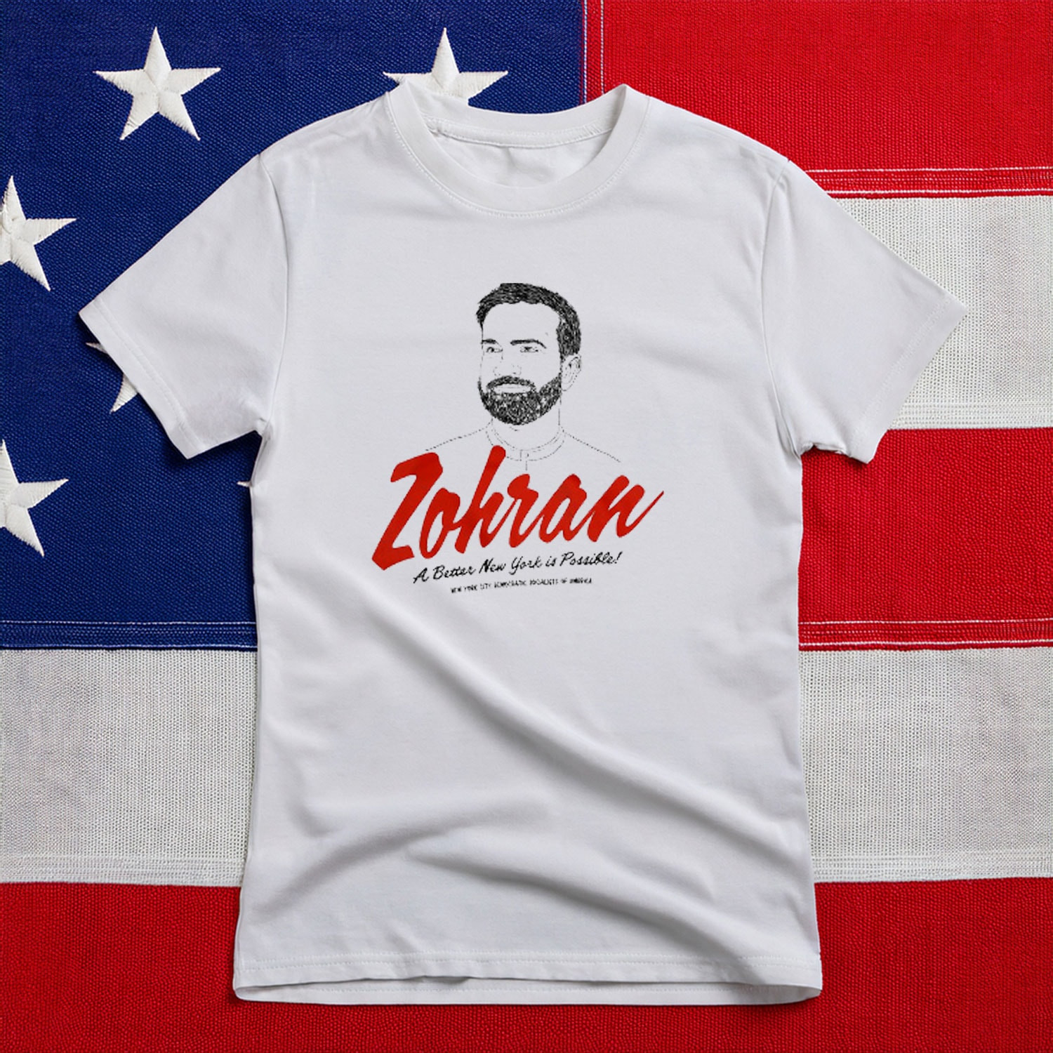 Zohran Mamdani A Better New York T-Shirt Zohran Mayor Fanart Clothing Democratic Gifts