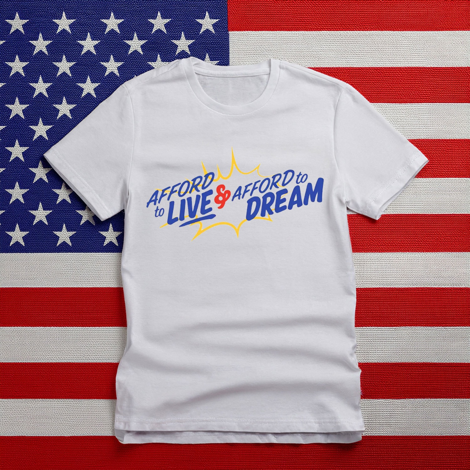 Zohran Mamdani Afford To Live And Afford T-Shirt Freedom And Democracy Tee Gifts For Her