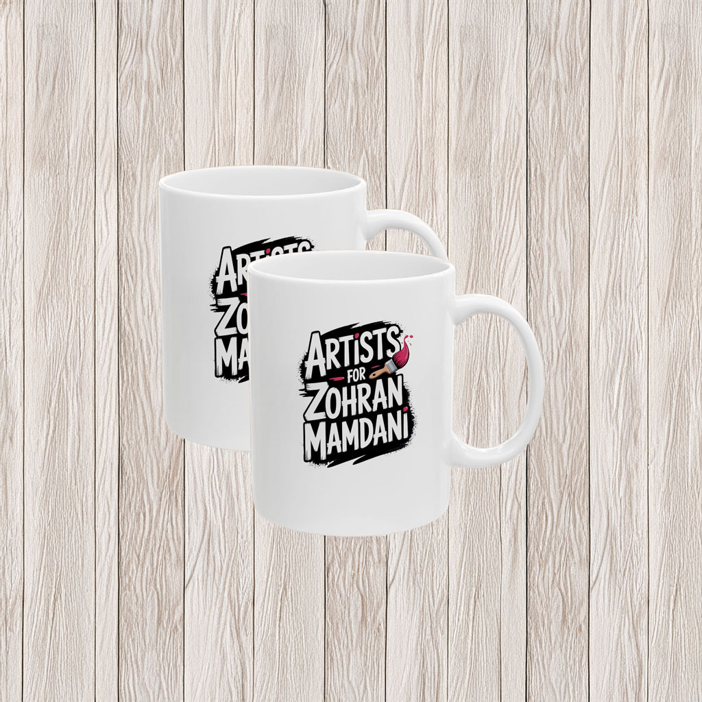 Zohran Mamdani Artist For Zohran Mug New York Mayoral Race Mamdani Gifts For Artist