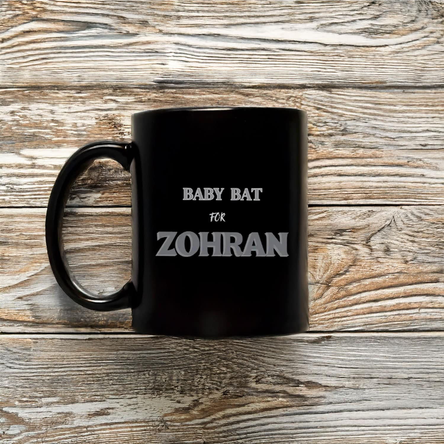 Zohran Mamdani Baby Bat For Zohran Mug Gothic Progressive Political Election Gifts
