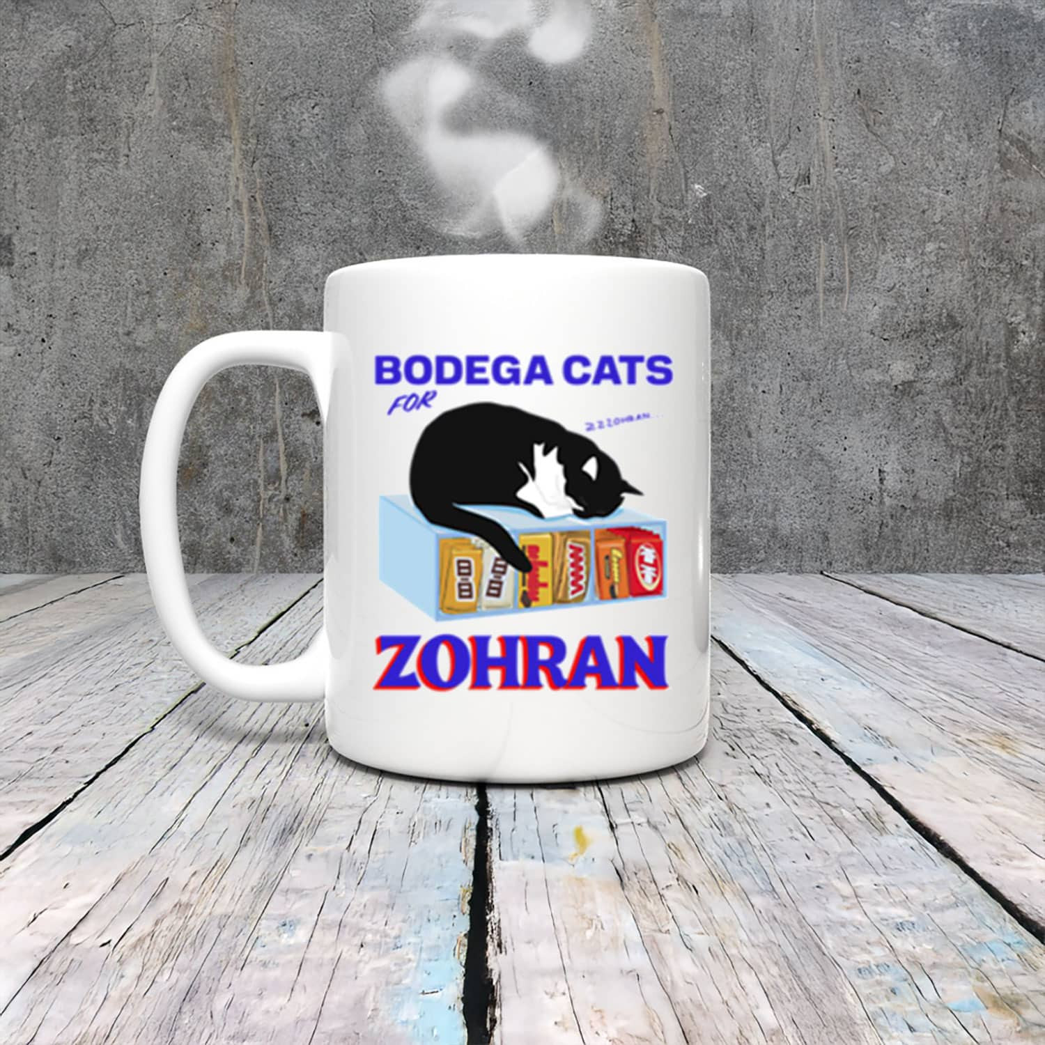 Zohran Mamdani Bodega Cats Mug Zohran Mayor Of New York City Democrats Campaign Gifts