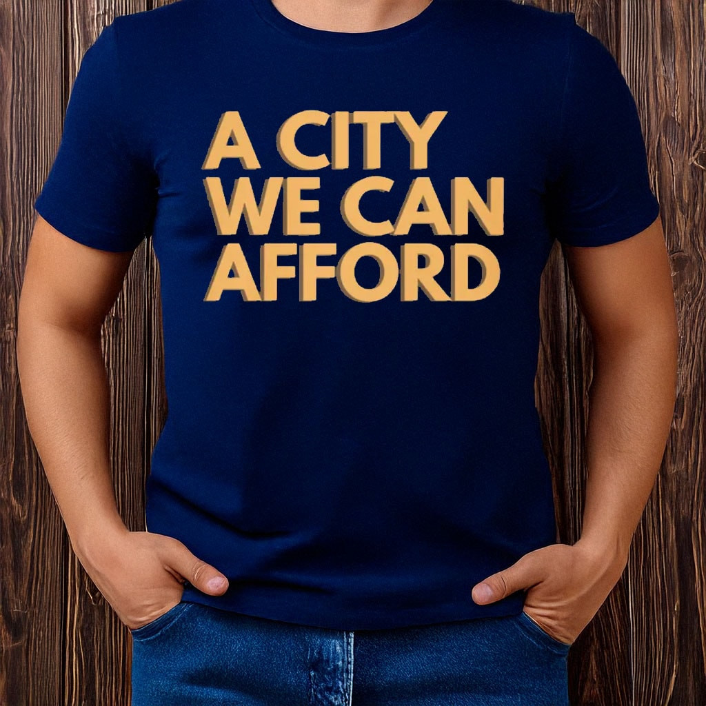 Zohran Mamdani City We Can Afford T-Shirt Political Activism Tee Muslim Mayor Zohran Gifts