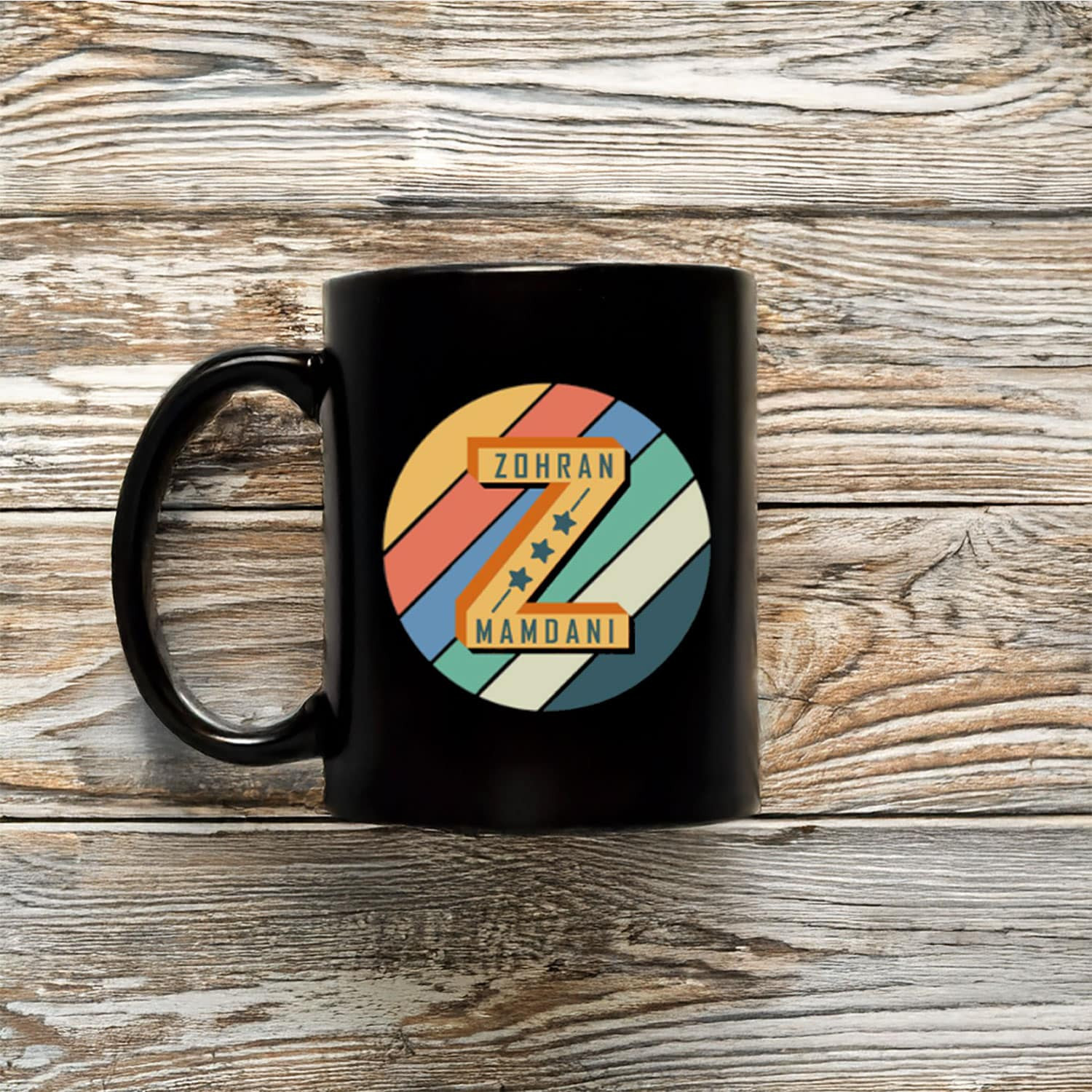 Zohran Mamdani Colorful Z Mug New York City Mayor Campaign Mamdani Supporter Gifts