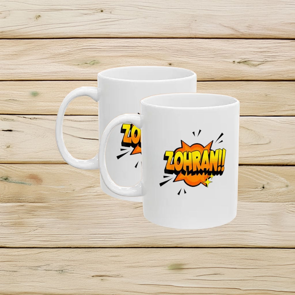 Zohran Mamdani Comic Style Mug Victory Of Democratic Party Political Activist Themed Gifts