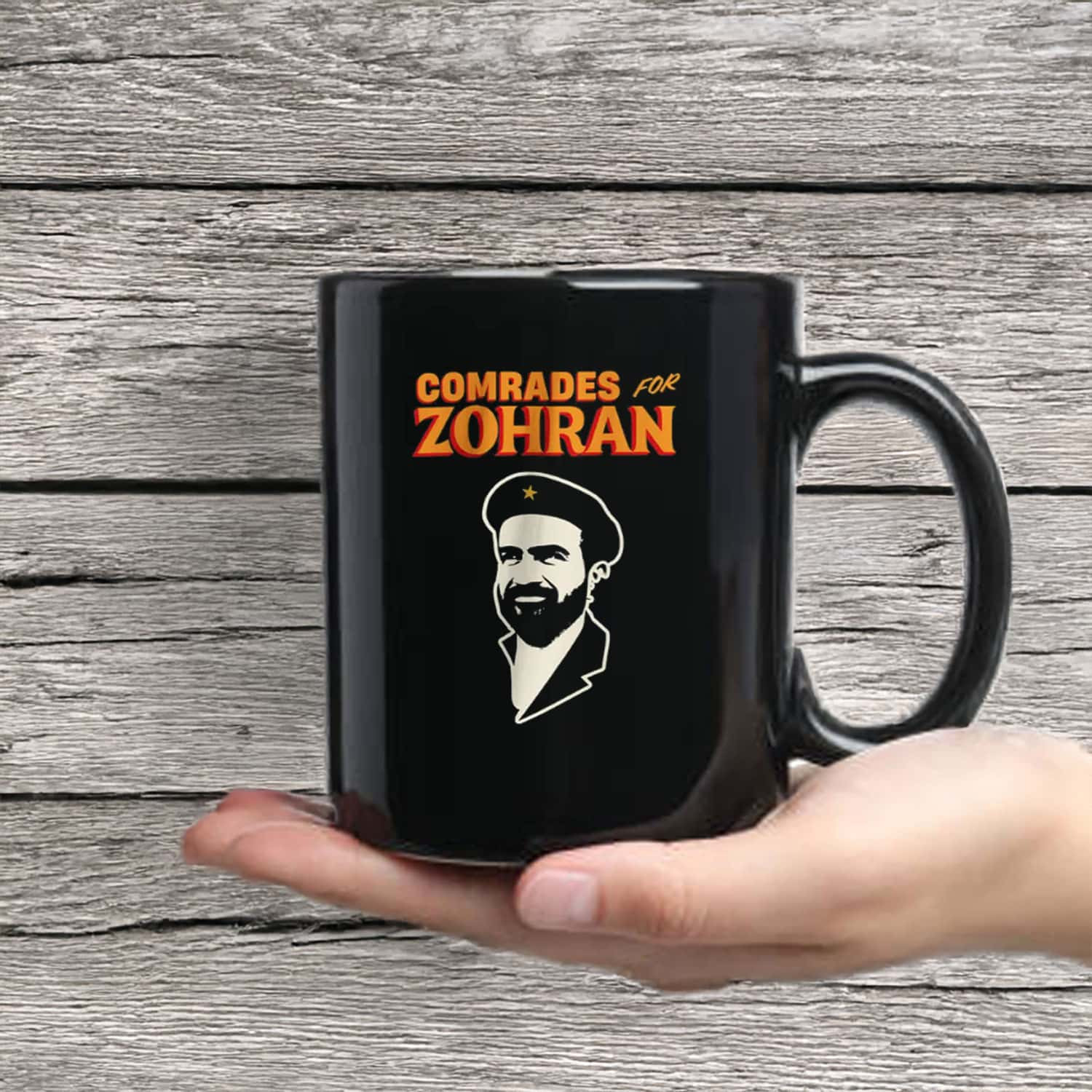 Zohran Mamdani Comrades For Zohran Mug Liberal New York Socialist NYC Campaign Related Gifts