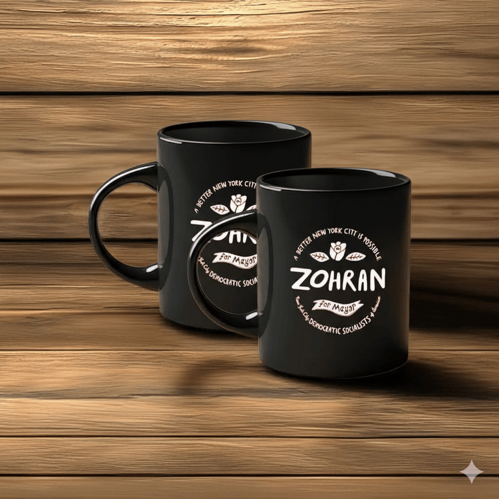 Zohran Mamdani For Mayor City Mug Better New York City Mamdani Mayor Inspired Gifts