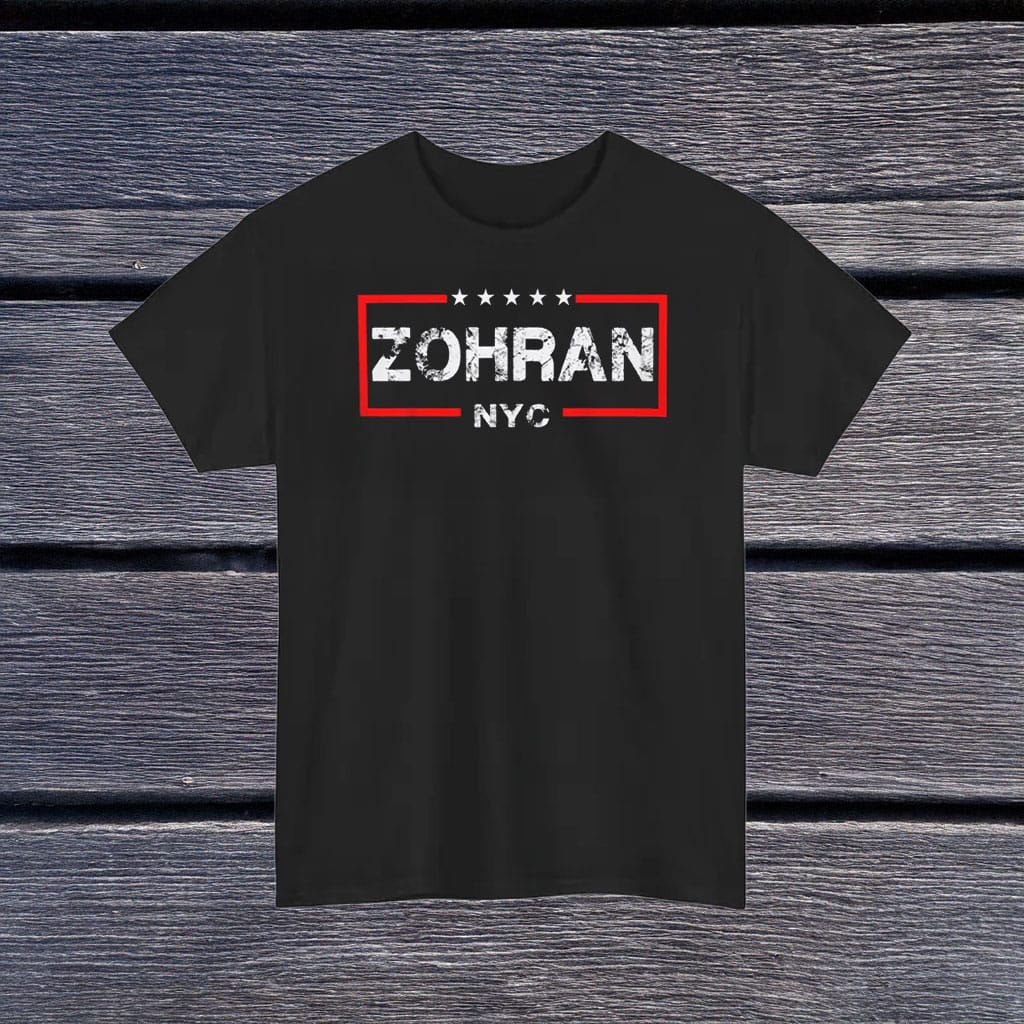 Zohran Mamdani For Mayor T-Shirt New York City Campaign Merch Politics Gifts For Fans