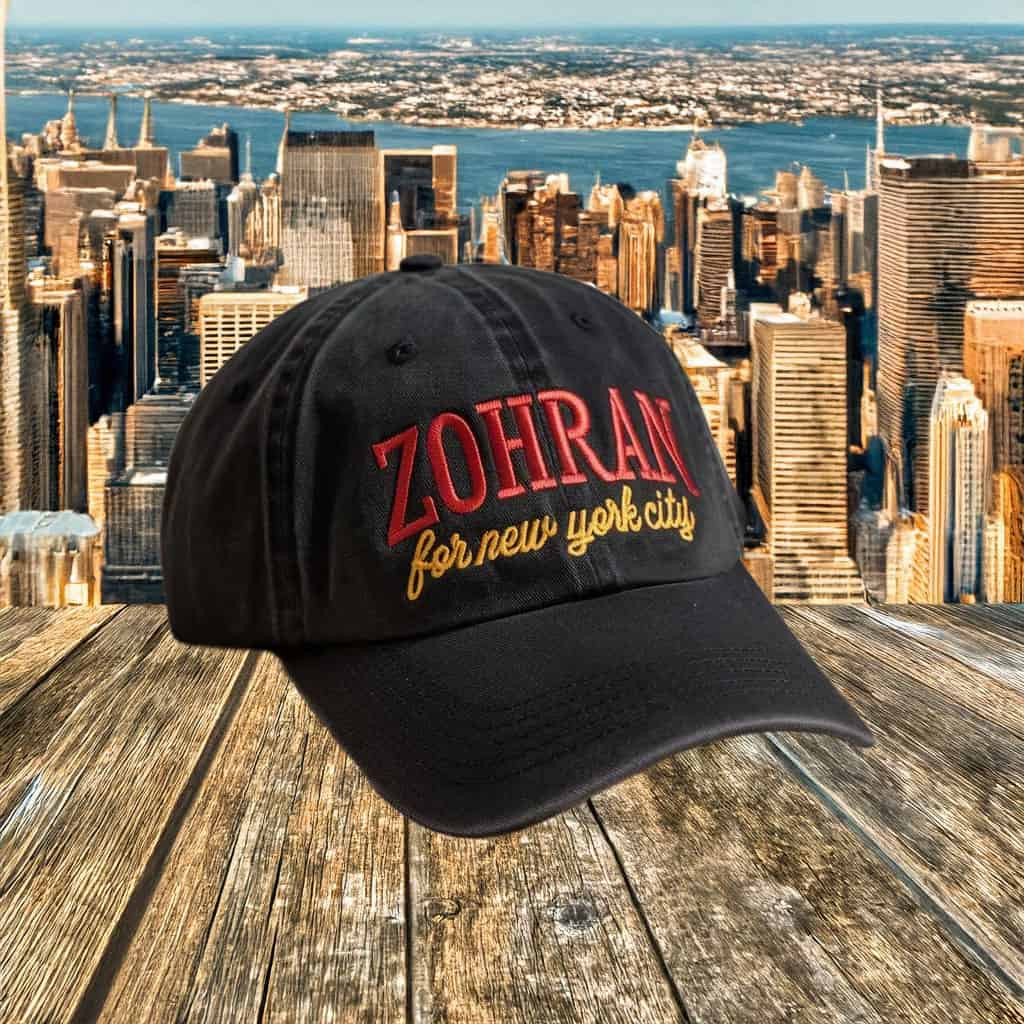 Zohran Mamdani For New York City Hat Democratic Socialist Baseball Cap Political Gifts