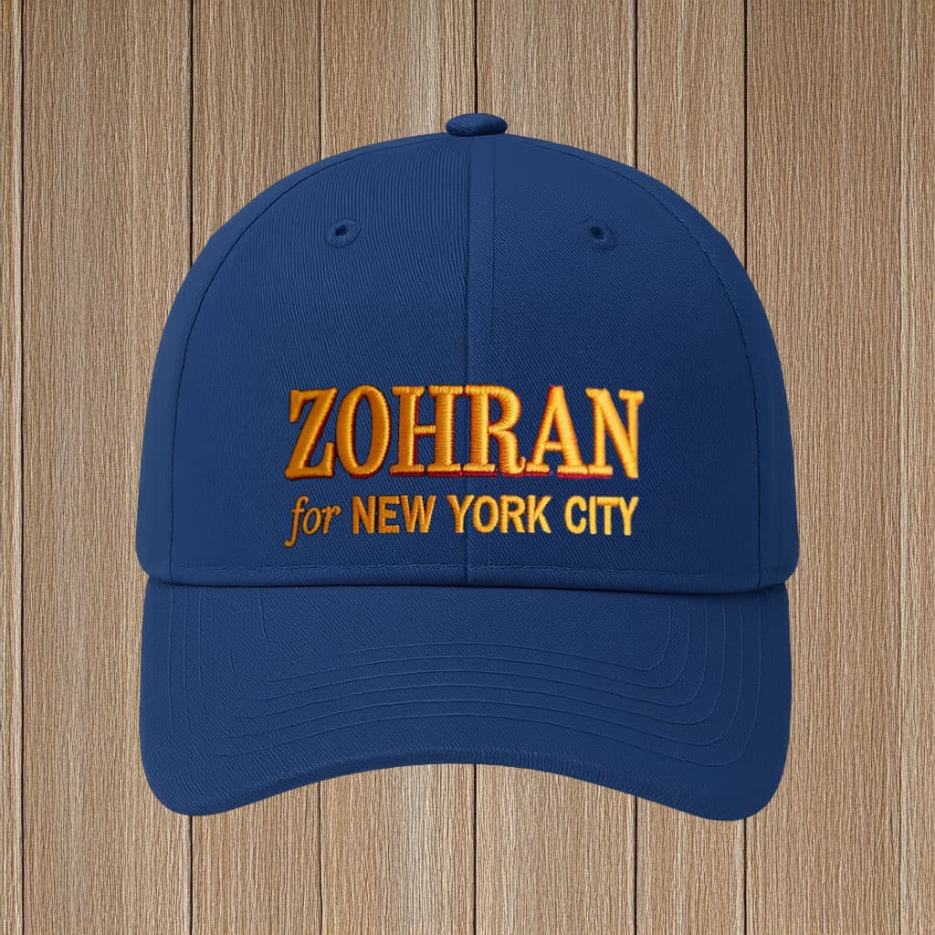 Zohran Mamdani For New York City Hat Muslim Mayor Baseball Cap Democratic Merch Gifts
