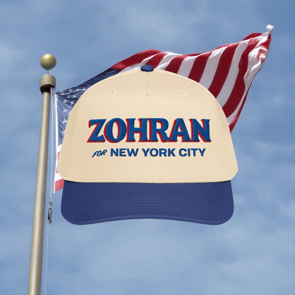 Zohran Mamdani For New York City Hat NYC Campaign Cap Mamdani Mayor Political Gifts