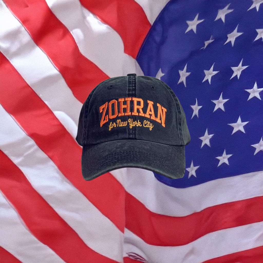 Zohran Mamdani For New York City Hat Progressive Democrats Baseball Cap Zohran Merch Gifts