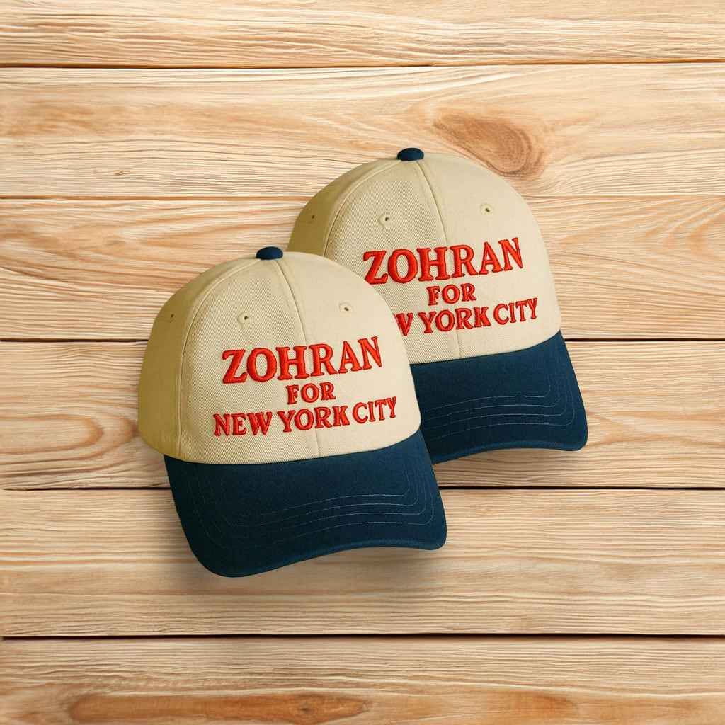 Zohran Mamdani For New York City Hat Victory Mayor Campaign Democrats Activist Gifts
