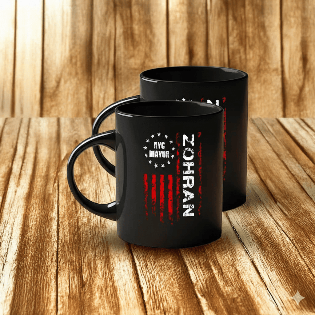 Zohran Mamdani For New York City Mug Democracy Mayor Mamdani Progressive Political Gifts