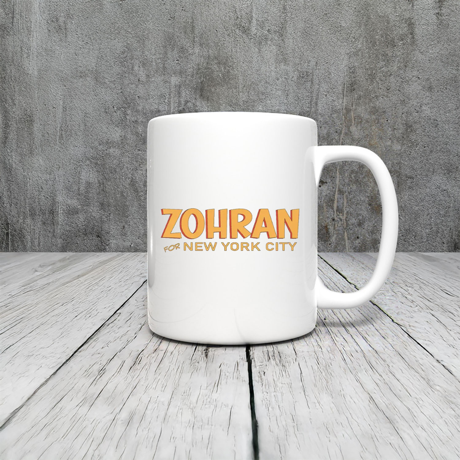 Zohran Mamdani For New York City Mug Democratic Activist Best Political Gifts For Enthusiast