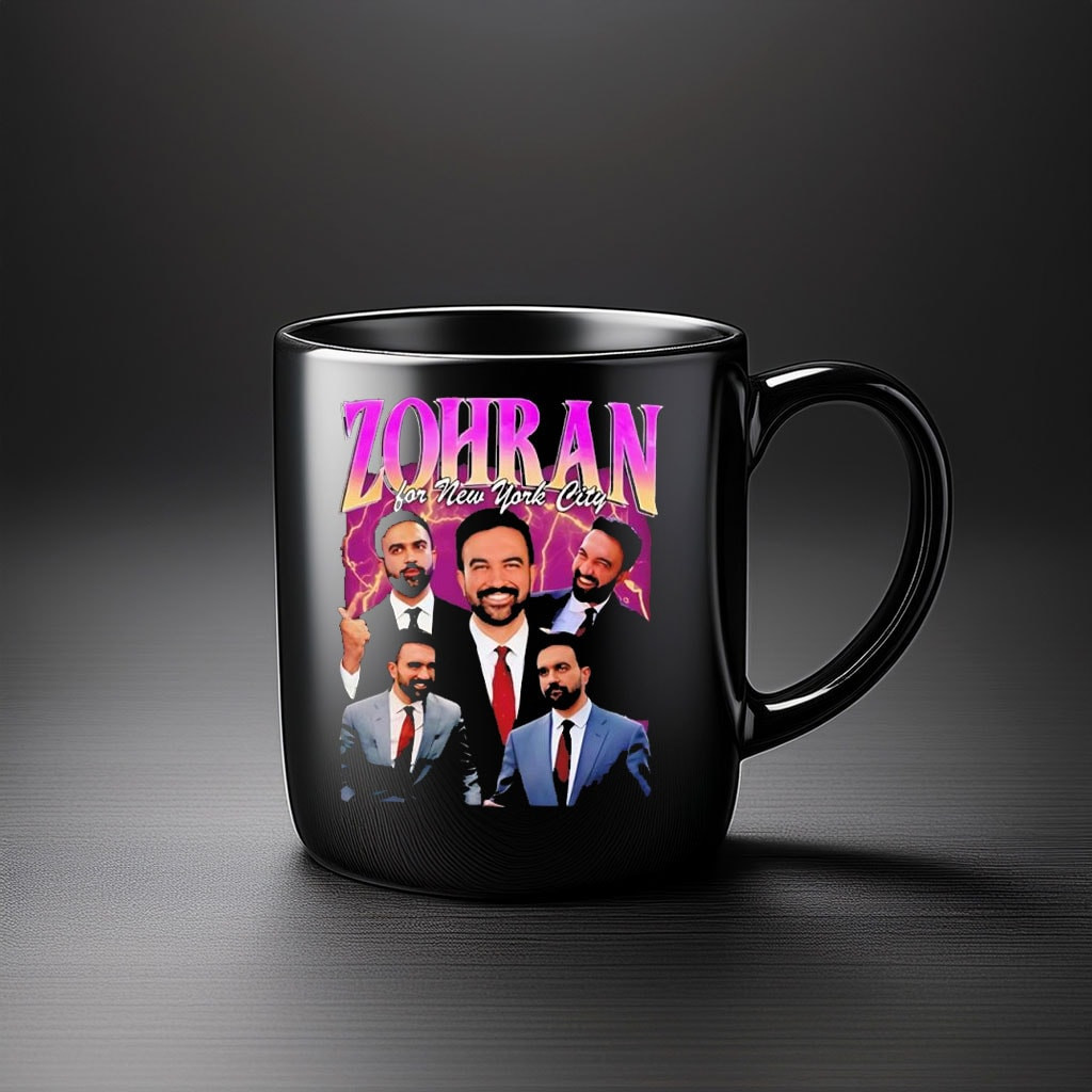 Zohran Mamdani For New York City Mug Democratic Mayoral Campaign Political Zohran Gifts