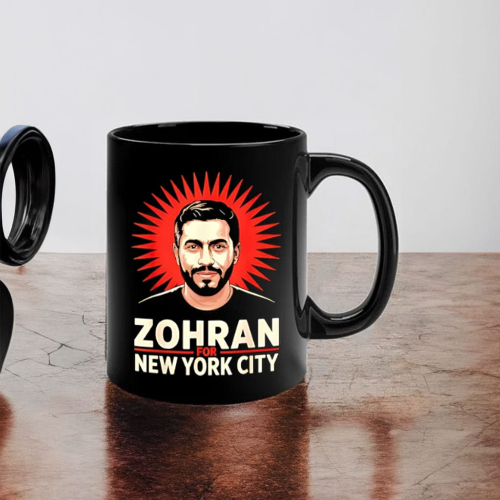 Zohran Mamdani For New York City Mug Liberal Mayor Race Progressive Unity Inspired Gifts
