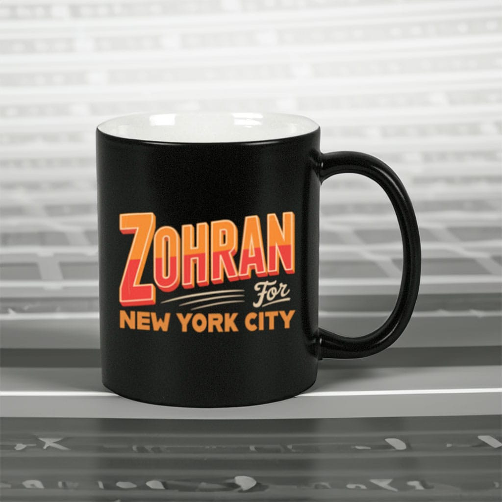 Zohran Mamdani For New York City Mug Liberal New Yorker Mayor Victory Political Gifts
