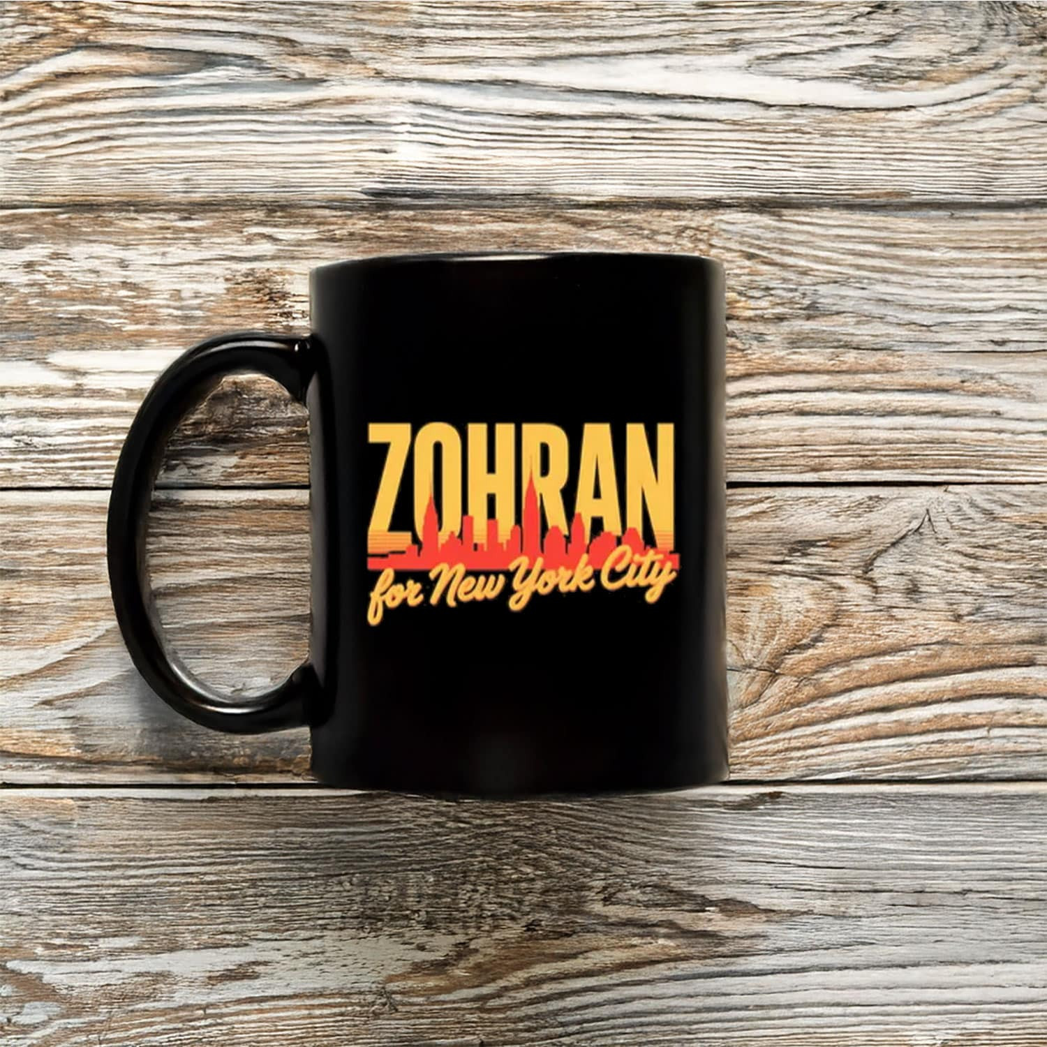 Zohran Mamdani For New York City Mug Liberal NYC Mayor Victory Patriotic Related Gifts