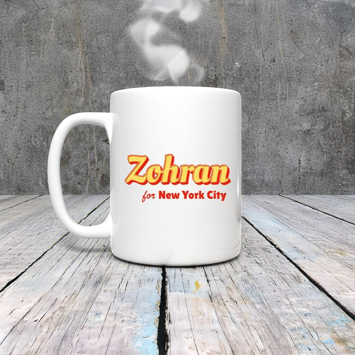 Zohran Mamdani For New York City Mug Mayor Race Democratic Socialist NYC Election Gifts