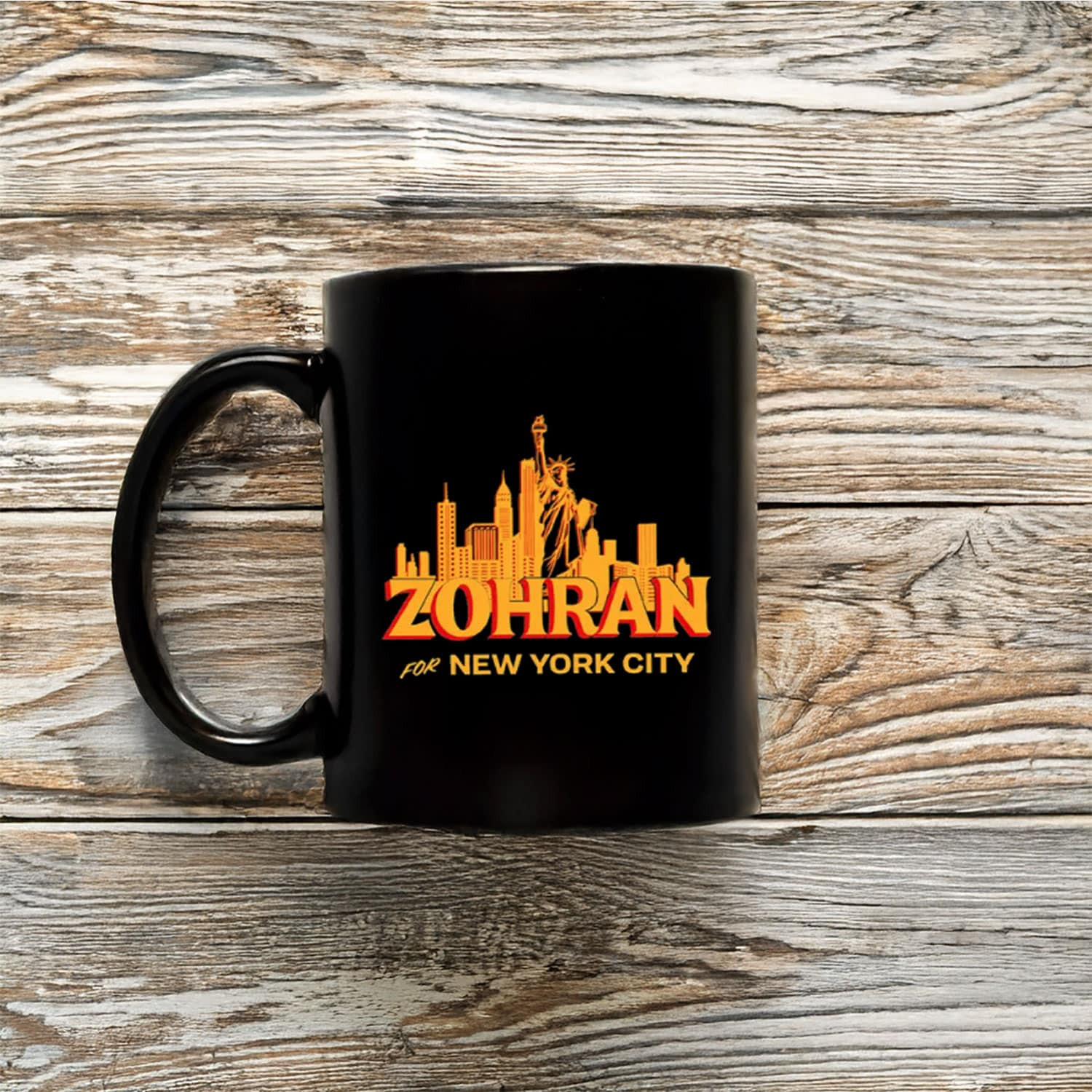 Zohran Mamdani For New York City Mug Mayoral Race Victory Gifts For Political Enthusiast