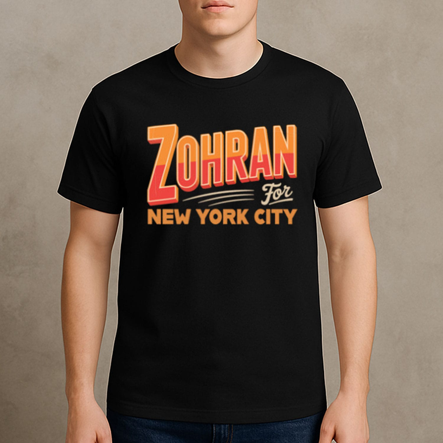 Zohran Mamdani For New York City T-Shirt Democratic Politician Tee NYC Election Gifts