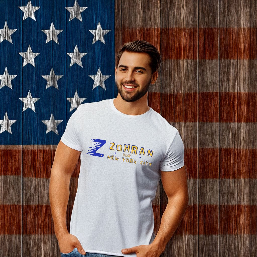 Zohran Mamdani For New York City T-Shirt Democrats Socialist Of America Mayor Tee Gifts