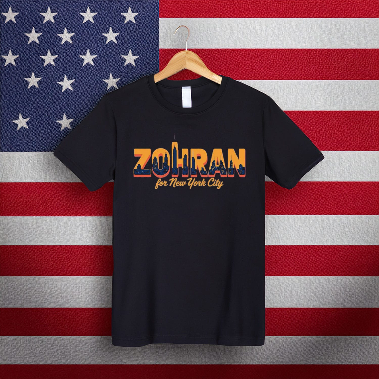 Zohran Mamdani For New York City T-Shirt First US Muslim Mayor Tee Zohran Related Gifts