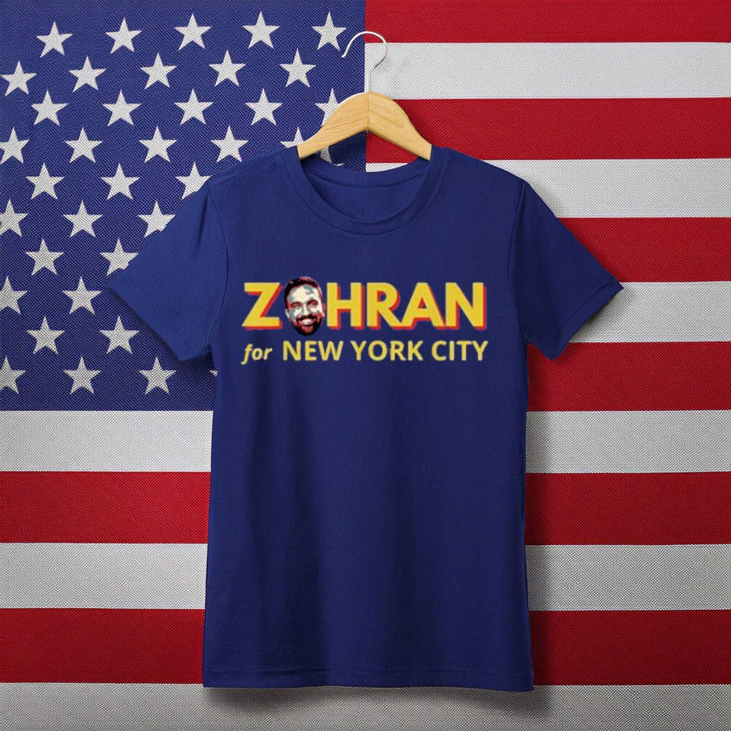 Zohran Mamdani For New York City T-Shirt Funny Political Socialist Tee Mamdani Gifts