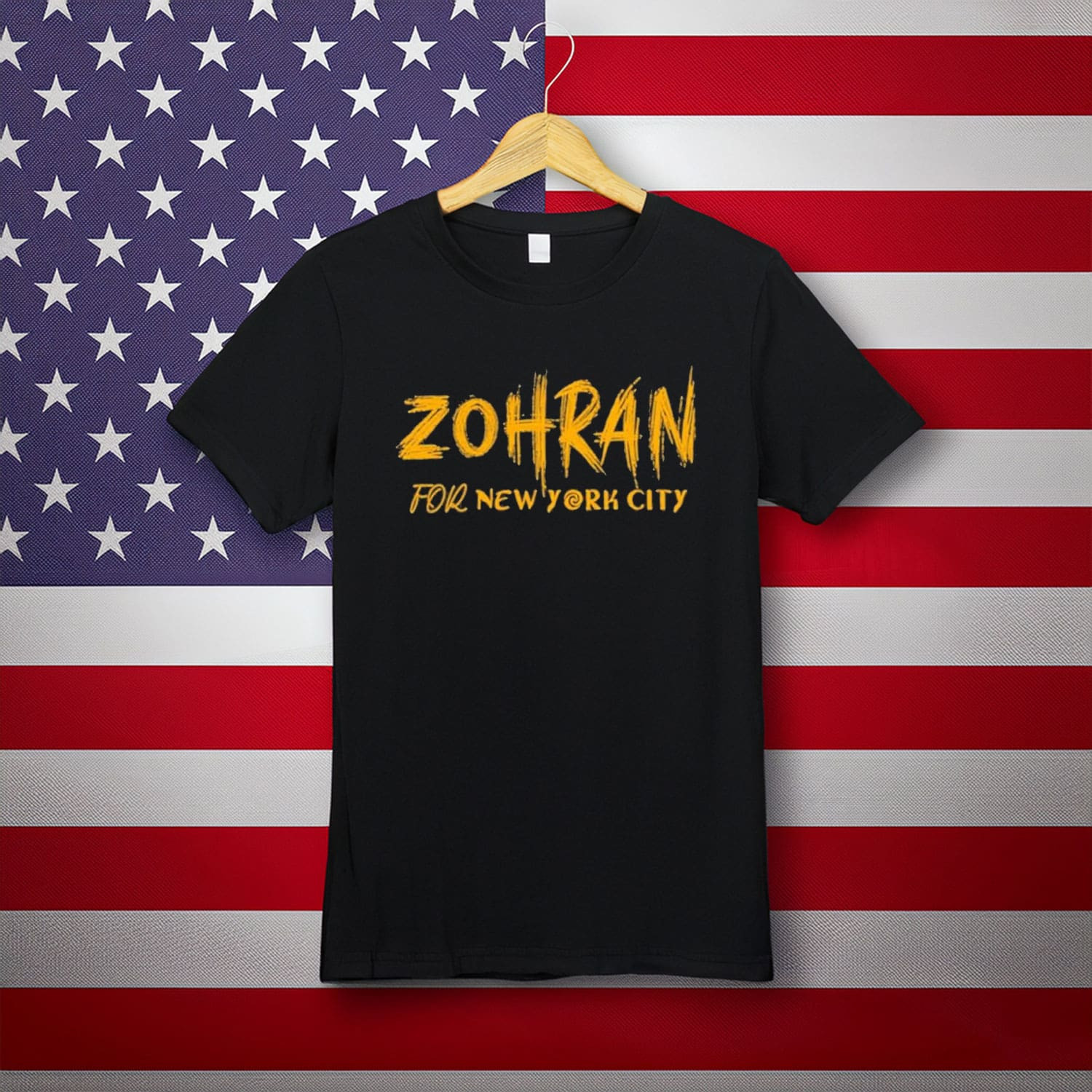 Zohran Mamdani For New York City T-Shirt Political Activist Clothing Mayor Related Gifts